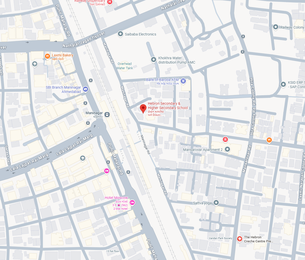 Preschool Location Map